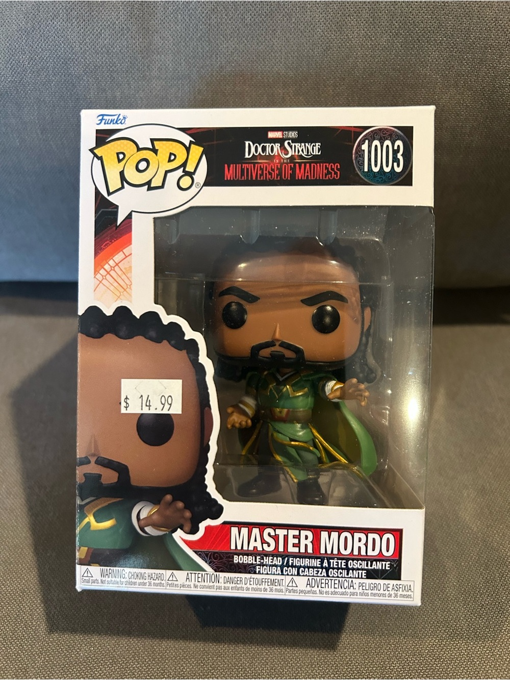 Marvel Funko POP! Master Mordo Vinyl Figure - Green & Gold
